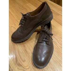 Men's Allen Edmonds Port Washington Handcrafted In America Oxford Shoes 11 Brown